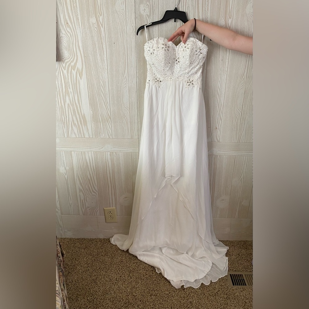 White Prom and Pageant Dress